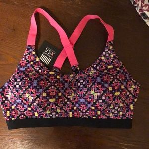 VS X Sport multicolor bra - victoria’s secret 36 C